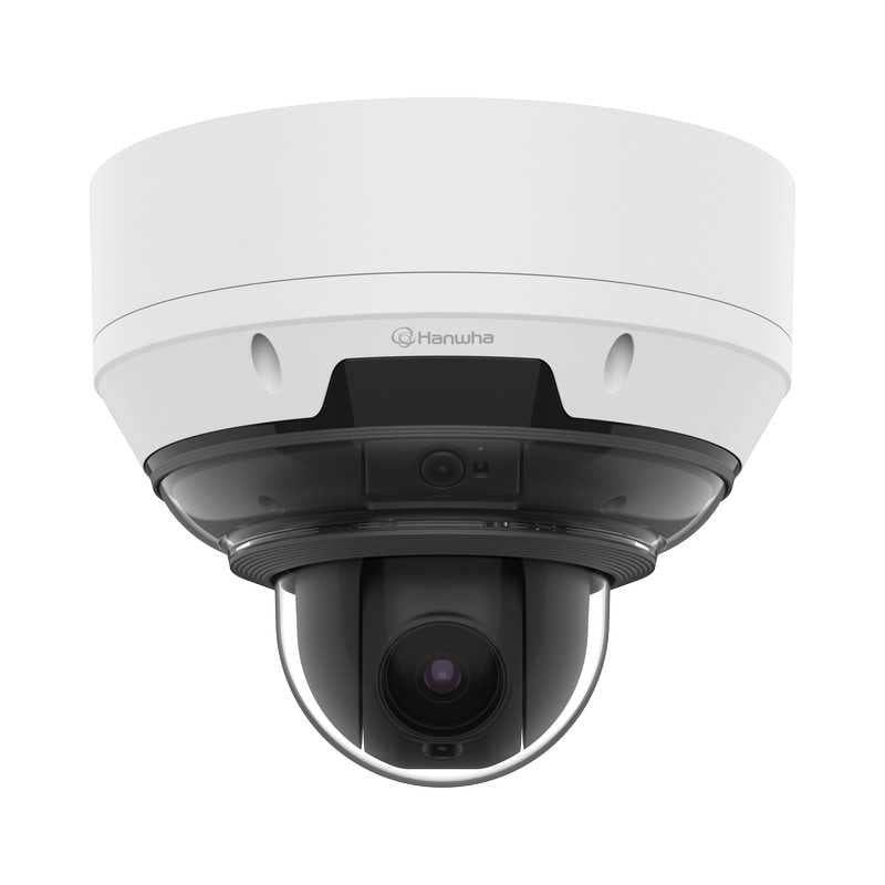 Hanwha P-Series PTZ Multi-Sensor 4MP 18x + 5MP 3CH 15m IR