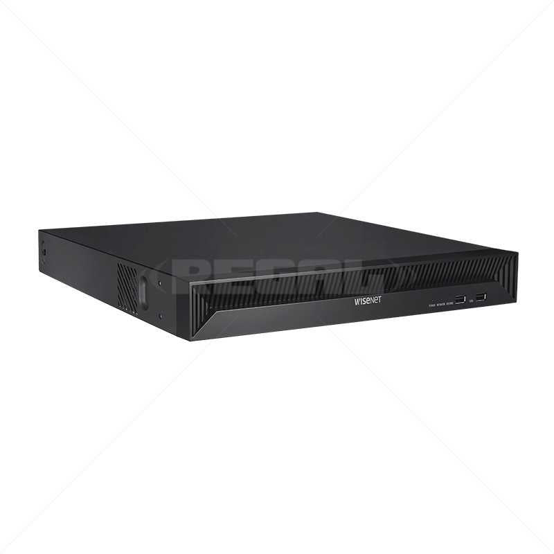Hanwha Q-Series 16CH NVR 128Mbps PoE 2 SATA Bays