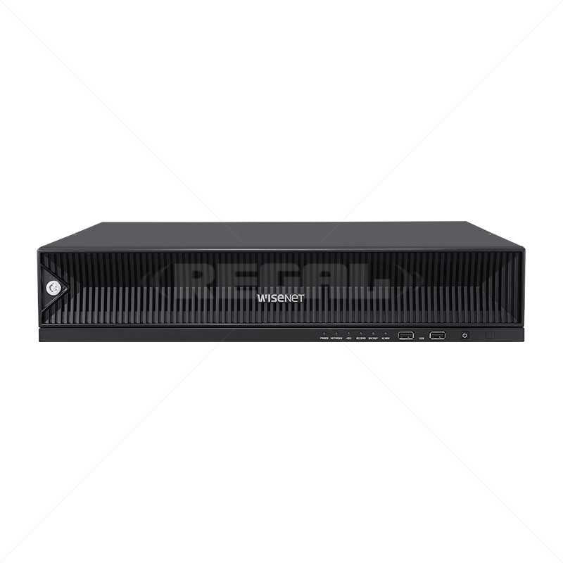 Hanwha X-Series 32CH NVR 400Mbps No PoE 8 SATA Bays