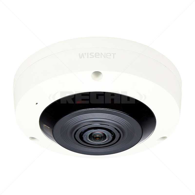 Hanwha X-Series Fisheye 6MP 360 FoV 15m IR 1.6mm FL Indoor