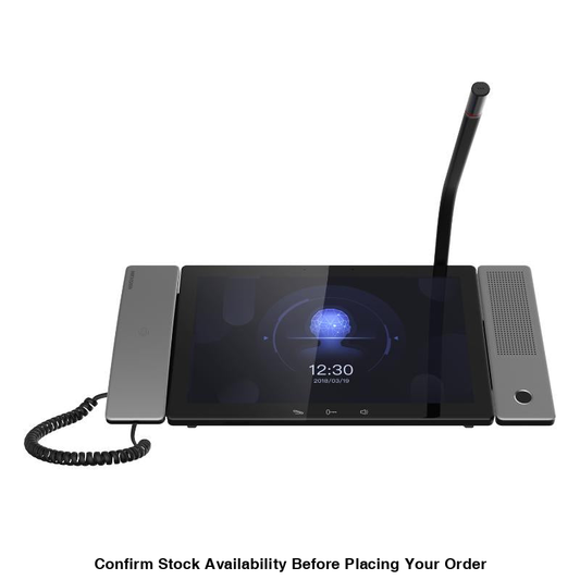 Hikvision 10-Inch IP intercom main station 12VDC/POE