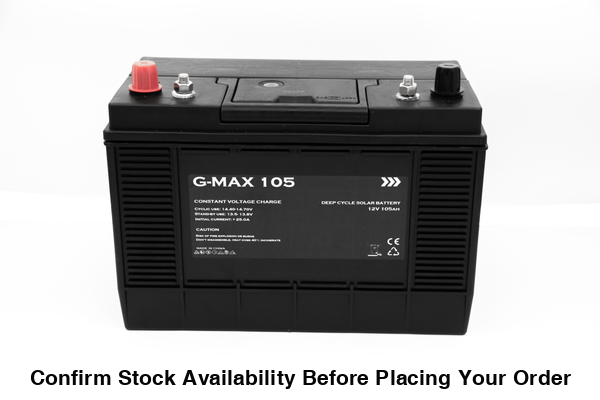 Hikvision 105 AH 12V Deep Cycle Solar Battery