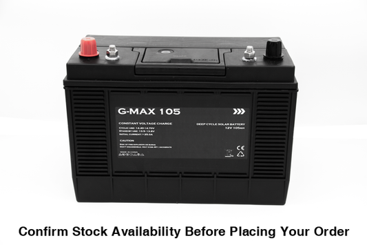 Hikvision 105 AH 12V Deep Cycle Solar Battery