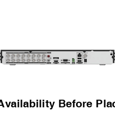 Hikvision 16-Channel 1080p 1U H.265 AcuSense DVR - Hikvision 16-ch 1080p 1U H.265 AcuSense DVR