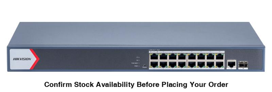 Hikvision 16 Port Gigabit Smart Managed POE Switch