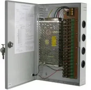 Hikvision 18-Channel 25 Amp 12VDC PTC Power Supply
