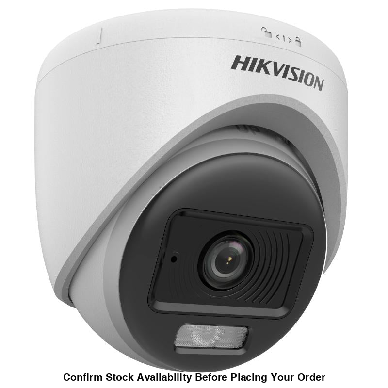Hikvision 2 MP Smart Hybrid Light with ColorVu Indoor Fixed Turret Camera - Hikvision 2 MP Smart Hybrid Light