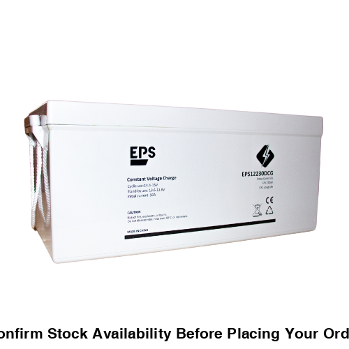 Hikvision 230AH 12V GEL Technology Deep Cycle Battery