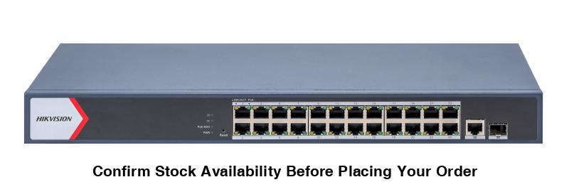 Hikvision 24 Port Gigabit Smart POE Switch