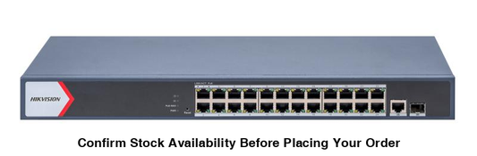 Hikvision 24 Port Gigabit Smart POE Switch