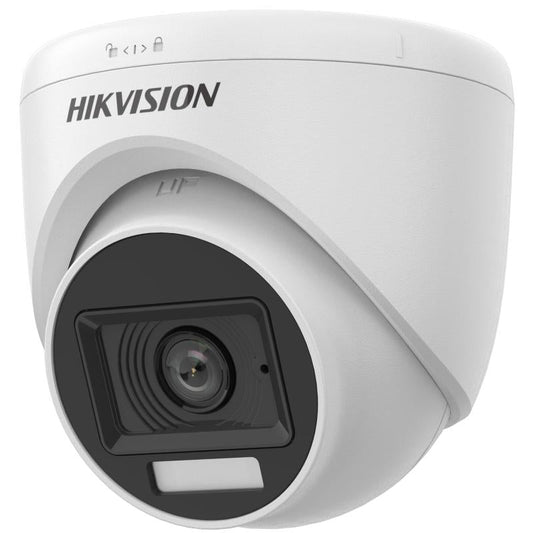 Hikvision 2MP Smart Hybrid Light Audio Fixed Turret Camera