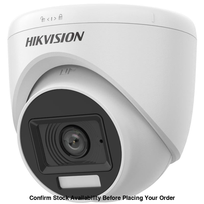 Hikvision 2MP Smart Hybrid Light Indoor Fixed Turret Camera
