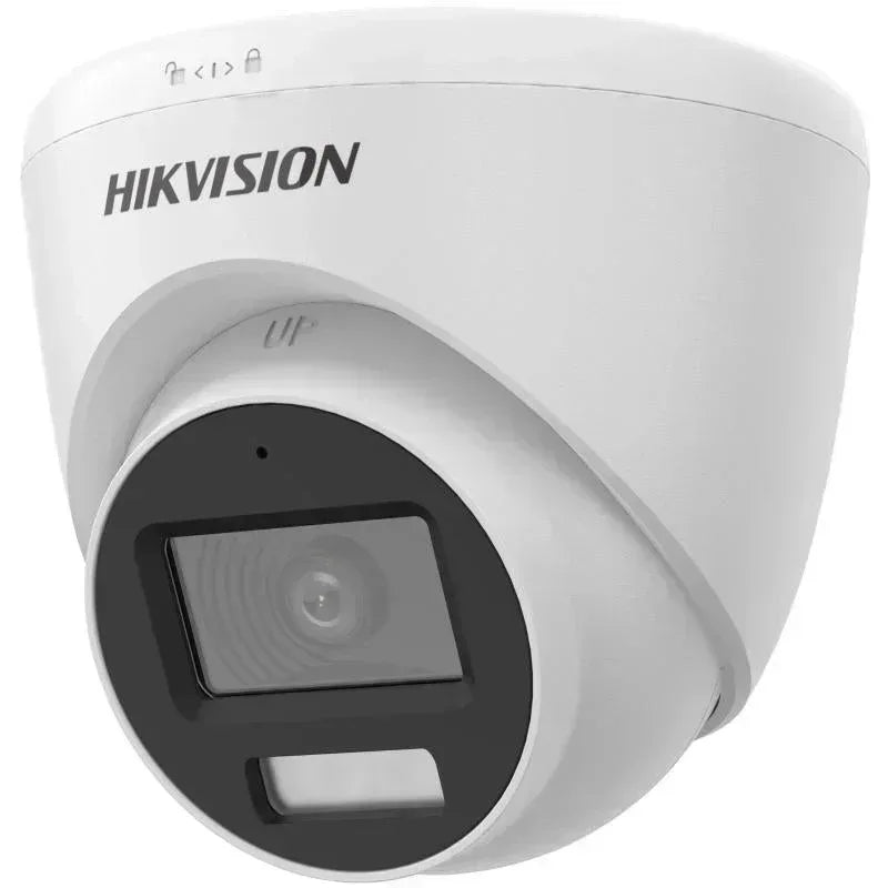 Hikvision 3K Smart Hybrid Light Audio Fixed Turret Camera Guards On Duty Security
