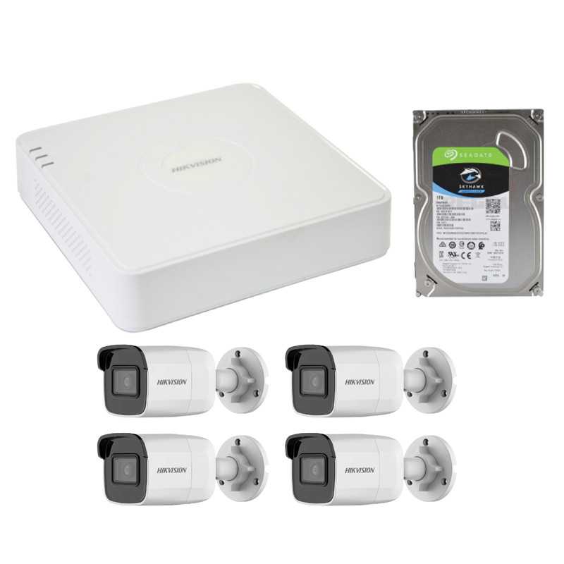 Hikvision 4 Channel IP Base Kit