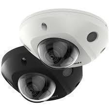 Hikvision 4 MP Acusense Built-in Mic Fixed Mini Dome Network Camera Guards On Duty Security