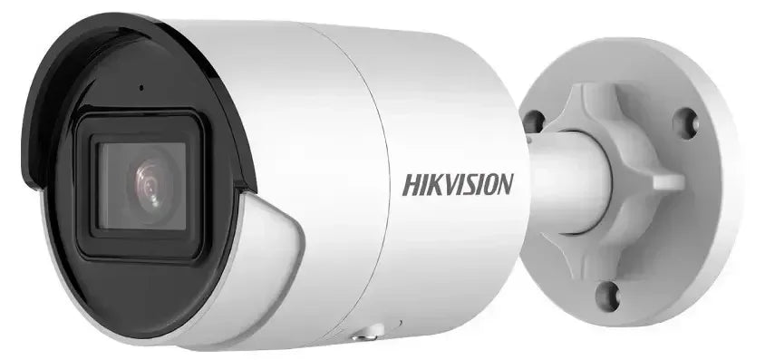 Hikvision 4 MP AcuSense Fixed Bullet Network Camera Guards On Duty Security