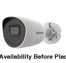 Hikvision 4 MP AcuSense Strobe Light and Audible Warning Fixed Mini Bullet Network Camera