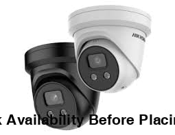 Hikvision 4 MP AcuSense Strobe Light and Audible Warning Fixed Turret Network Camera
