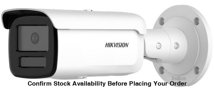 Hikvision 4 MP Smart Hybrid Light with ColorVu Fixed Bullet Network Camera