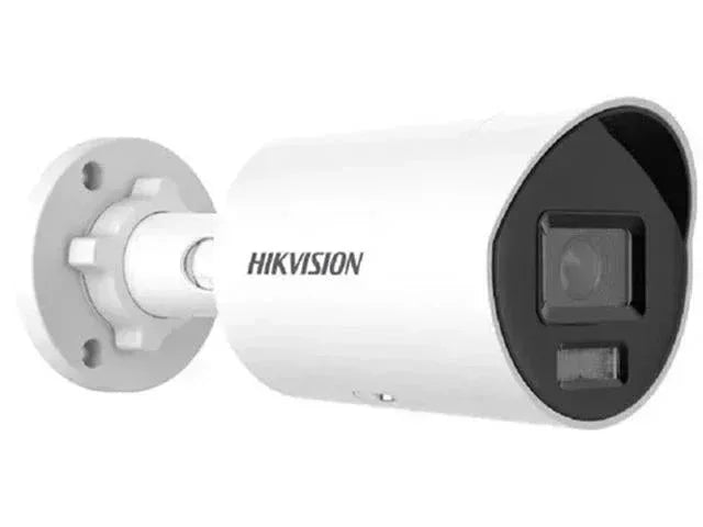 Hikvision 4 MP Smart Hybrid Light with ColorVu Fixed Mini Bullet Network Camera Guards On Duty Security