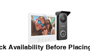 Hikvision 4-wire HD analog intercom kit 720p HD video 3m IR 7’’ indoor station 12VDC - Hikvision 4-wire HD analog