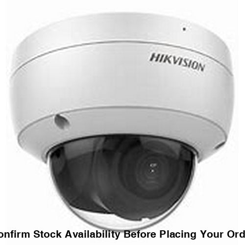 Hikvision 4K Acusense Fixed Dome Network Camera