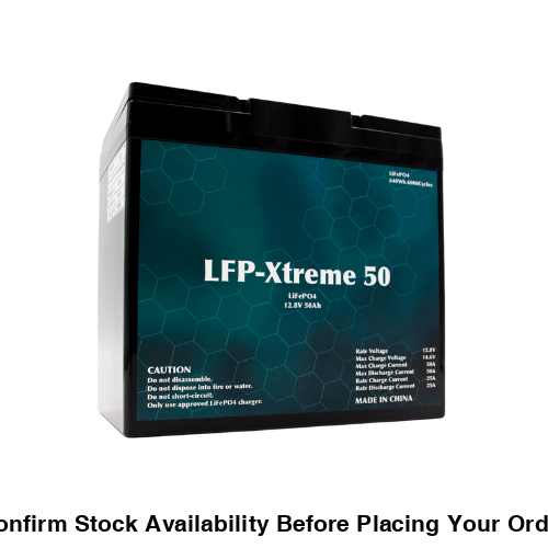 Hikvision 50AH 12V LFP-Xtreme® Battery