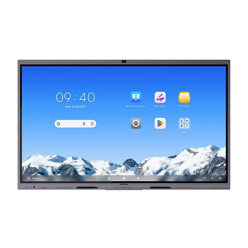 5C/B2L 65-inch 4K Interactive Display (DS-D5C65RB/B2L)