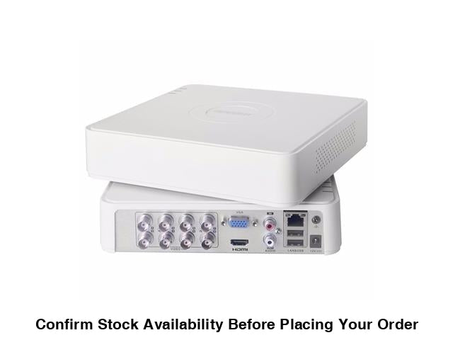 Hikvision 8-ch 720p Mini 1U H.265 DVR