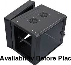 Hikvision 9U Wall Box Swingframe (600mm) incl Fan and Power - Hikvision 9U Wall Box Swingframe (600mm) incl Fan