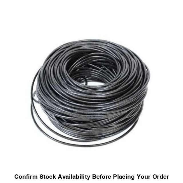 Hikvision CAT5 UV Outdoor Ethernet Cable 100m Black Solid Copper SF/TP Pull Box