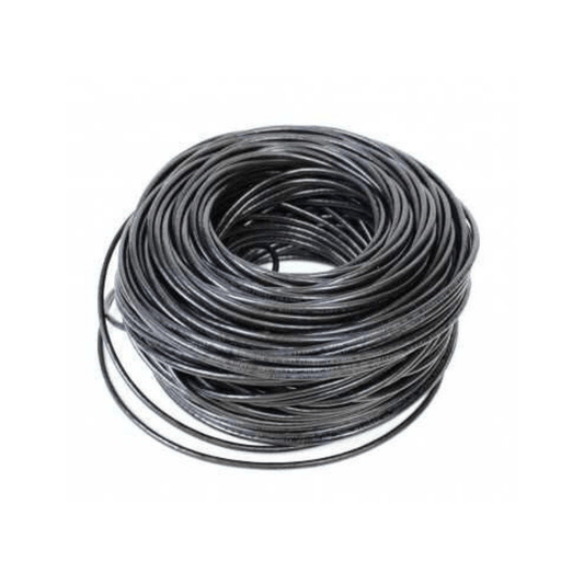 Hikvision CAT5 UV Outdoor Ethernet Cable 100m Black Solid Copper SF/TP Pull Box