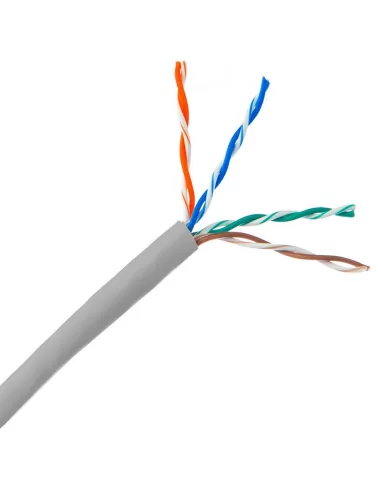 Hikvision Essential CAT5e Indoor Ethernet Cable 100m Grey CCA UTP Pull Box