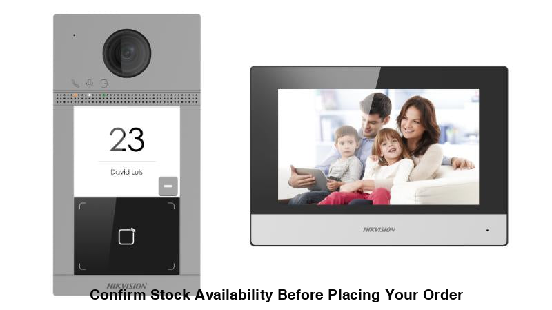 Hikvision IP Video Intercom Kit