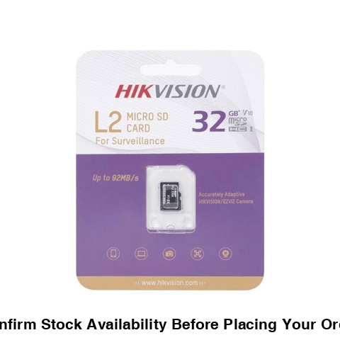 Hikvision L2 V10 32GB Surveillance MicroSD (TF) Card HS-TF-L2-32G
