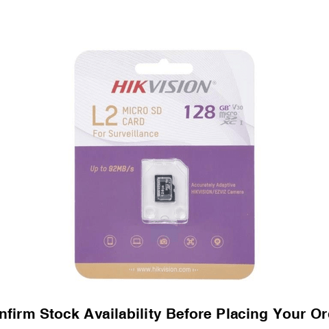 Hikvision L2 V30 128GB Surveillance MicroSD (TF) Card HS-TF-L2-128G