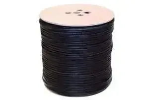 Hikvision RG59 Coaxial Power Cable Black 500 metres Guards On Duty Security