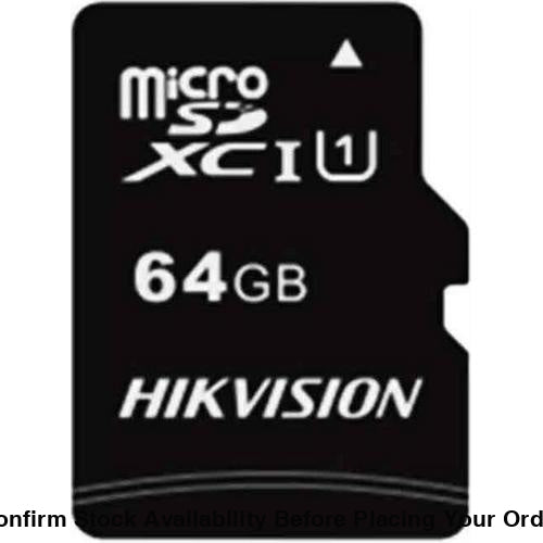 HikVision Surveillance Class Micro SD Card 64GB