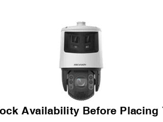 Hikvision TandemVu 6 + 4 MP 25X ColorVu & IR Acusense Panoramic Network Speed Dome - Camera