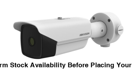 Hikvision Thermal Network Bullet Camera 15mm Fire detection