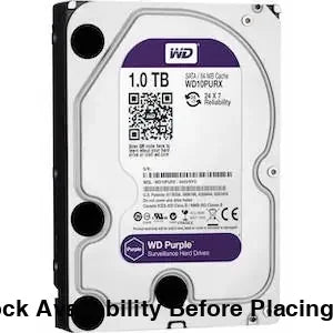 Hikvision Western digital 1TB hard drive
