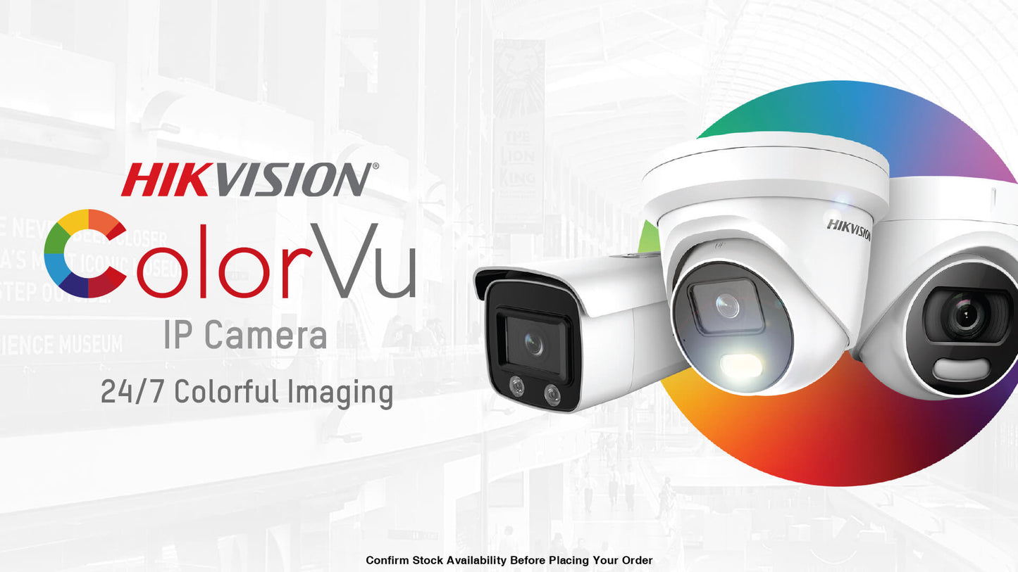 HiLook 2 MP ColorVu Fixed Bullet Network Camera