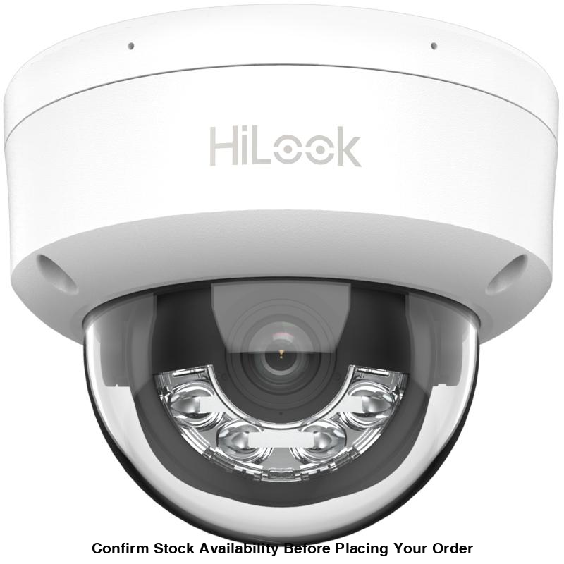 HiLook 2 MP Smart Hybrid Light MD 2.0 Fixed Dome Network Camera