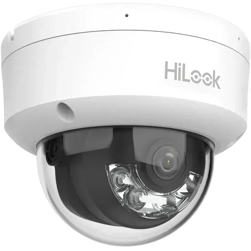 HiLook 2 MP Smart Hybrid Light MD 2.0 Fixed Dome Network Camera Guards On Duty Security