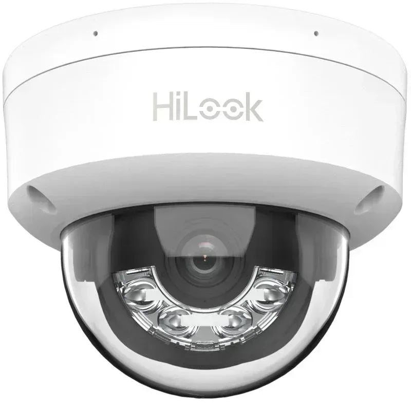HiLook 2 MP Smart Hybrid Light MD 2.0 Fixed Dome Network Camera Guards On Duty Security