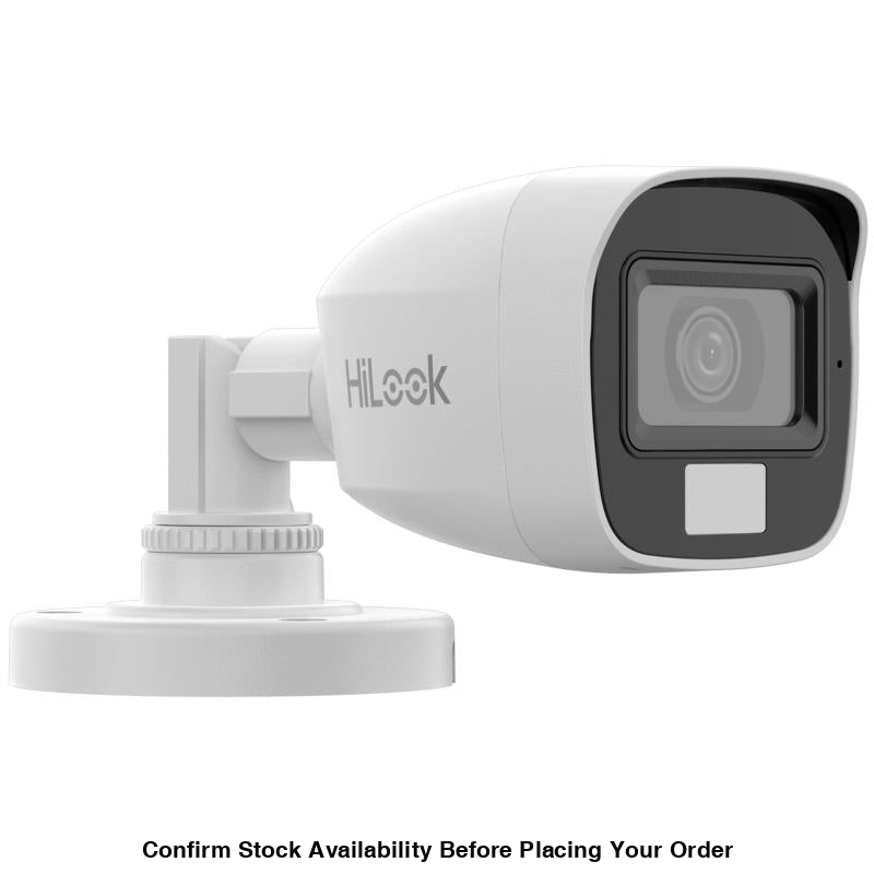 HiLook 2MP Dual Light Audio Fixed Mini Bullet Camera