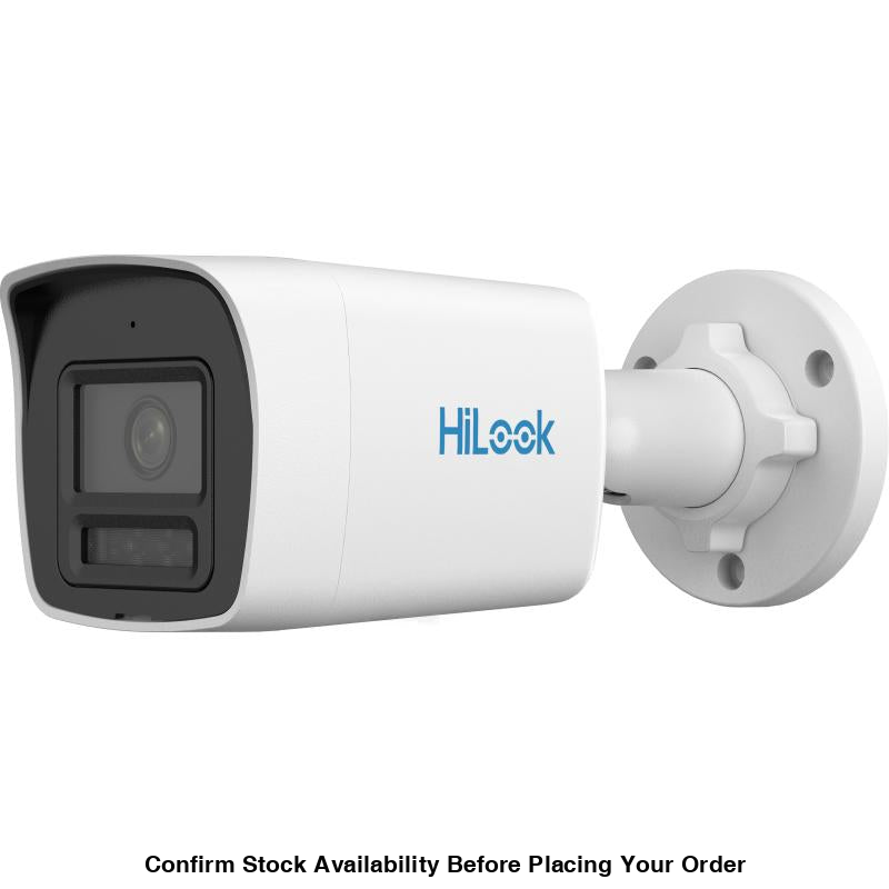 HiLook 4 MP ColorVu with Smart Hybrid Light Fixed Bullet Network Camera