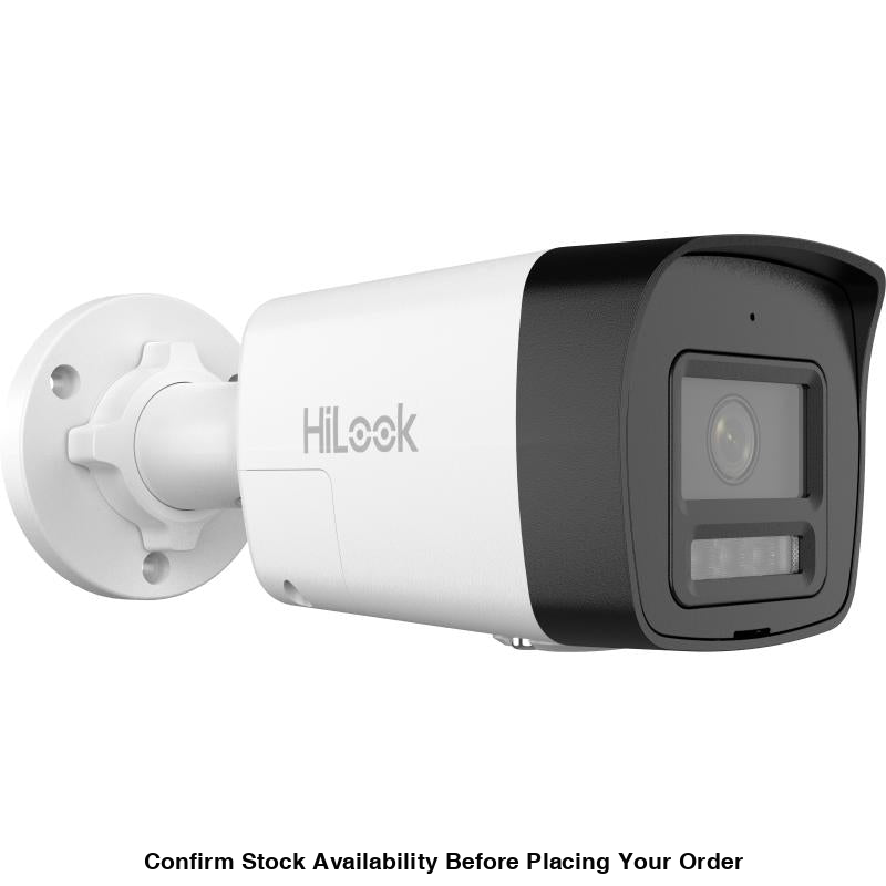 HiLook 6 MP Smart Hybrid Light MD 2.0 Fixed Bullet Network Camera