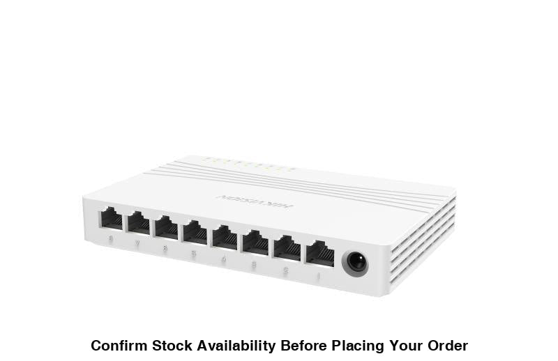 HiLook / Hikvision 8 Port Gigabit Unmanaged Desktop Ethernet Switch - Guards On Duty Shop