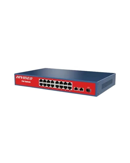 HiVideo 16+2+1 Port POE 10/100Mbps